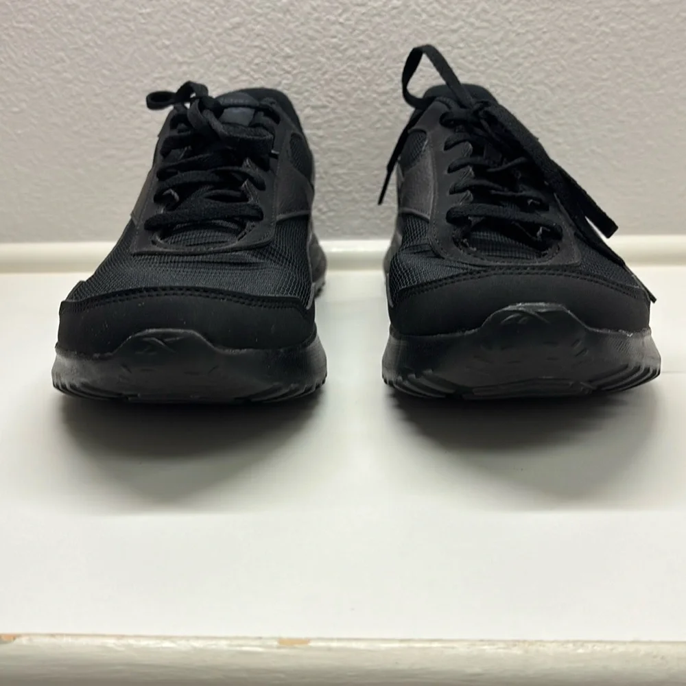 Reebok Energen Lite GY1438 Black Canvas Lace Up Athletic Running Shoes Sz 9.5